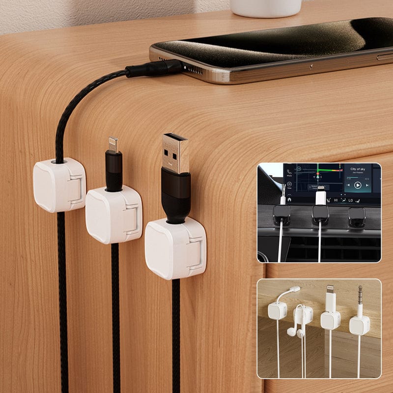 Magnetic Clips Cables Organizer - Yuziq