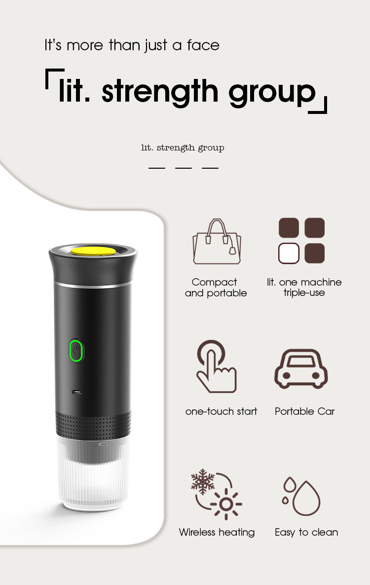 Portable Coffee Espresso 3 in 1