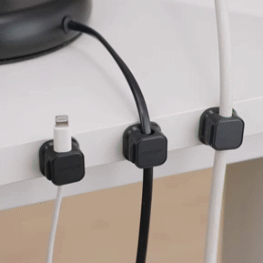 Magnetic Clips Cables Organizer