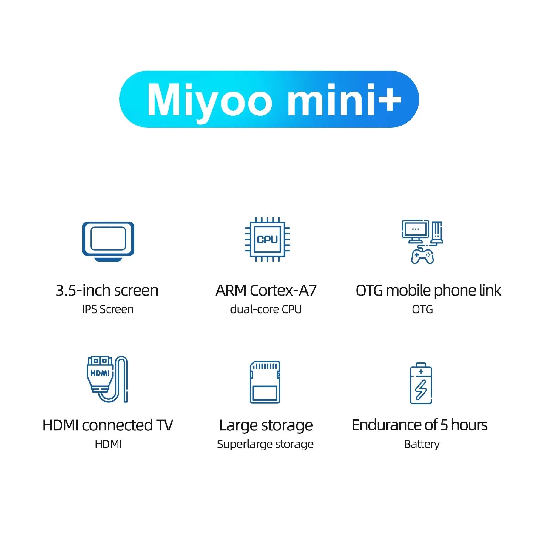 MIYOO Retro Arcade Explorer - V2 Mini+ - Yuziq